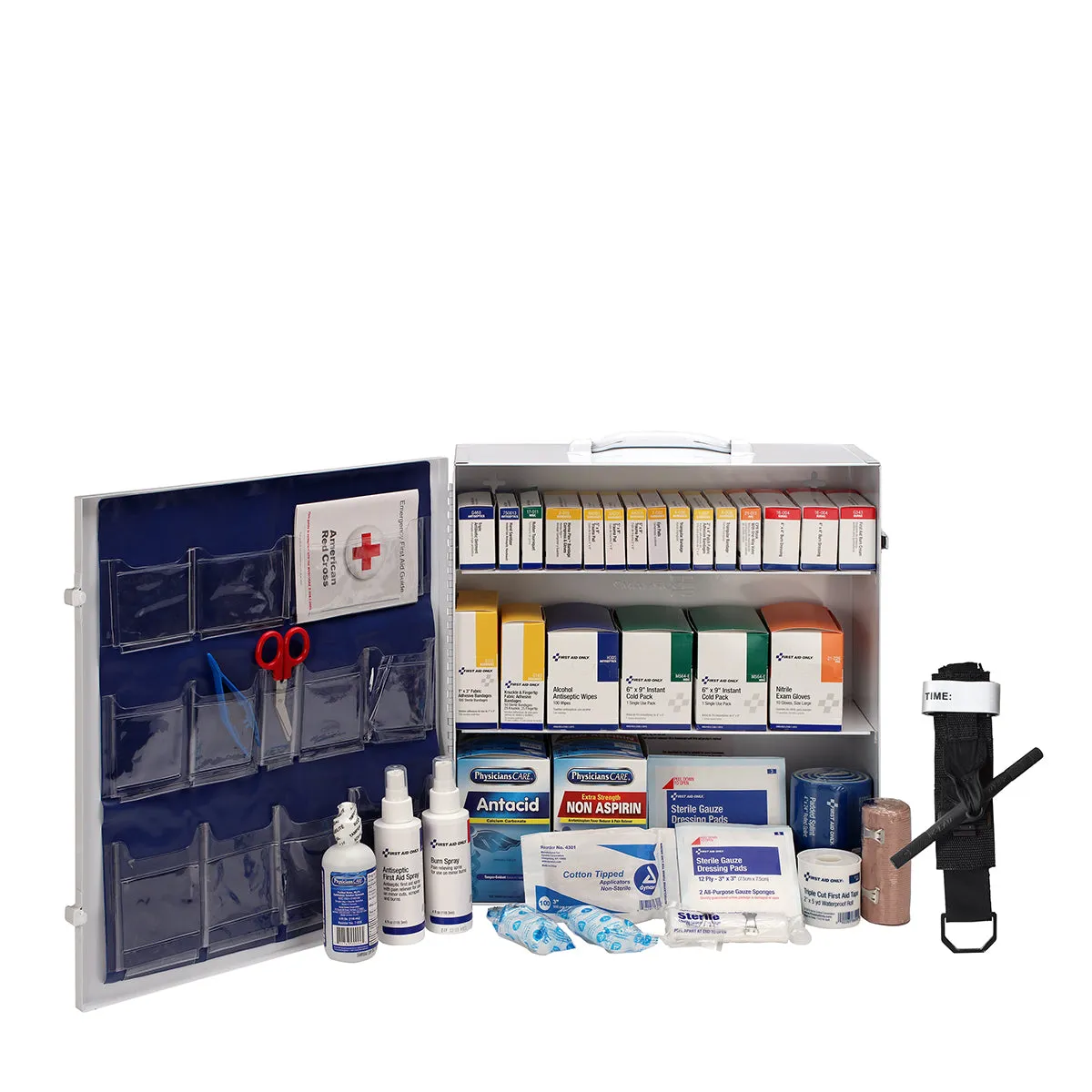 First Aid Only 100 Person ANSI B 3 Shelf førstehjelpsskap 687 deler