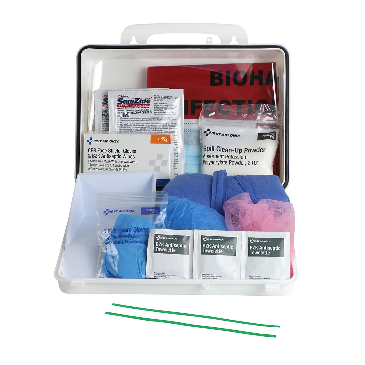 First Aid Only BBP smittevernsett 31 deler med CPR-pack