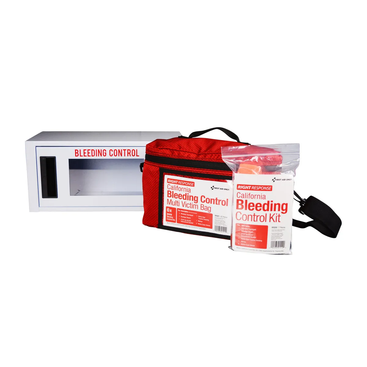 First Aid Only blødningsskap alarm AB2260 6 sett