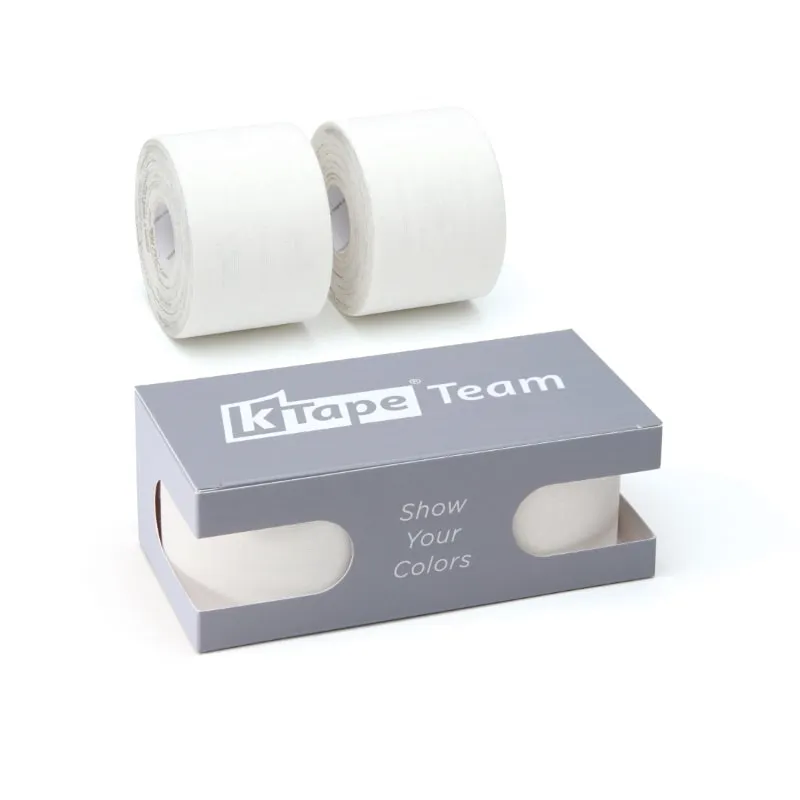 K-tape Team kinesiologitape hvit 2 x 5 m