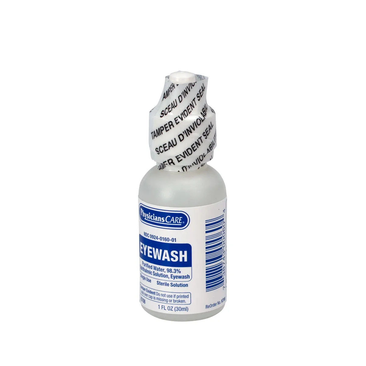 First Aid Only Eyewash Bottle øyeskyll 1 oz 144 stk skrukork