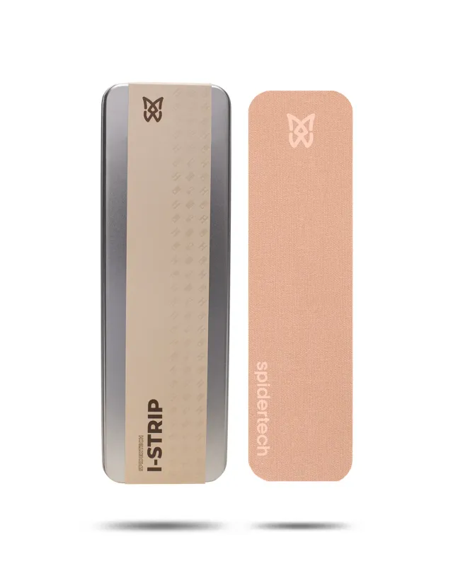 SpiderTech i-Strip kinesiologitape beige småplager