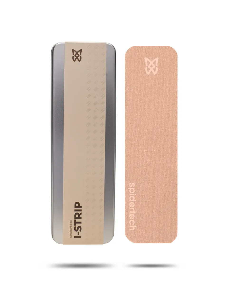SpiderTech i-Strip kinesiologitape beige småplager