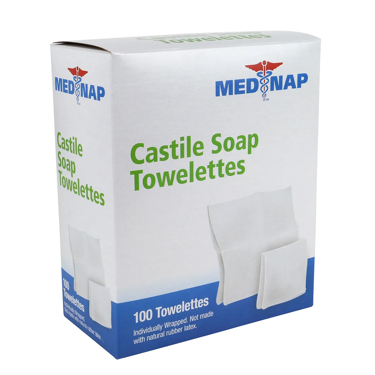 First Aid Only Castile såpeservietter 100 stk mild