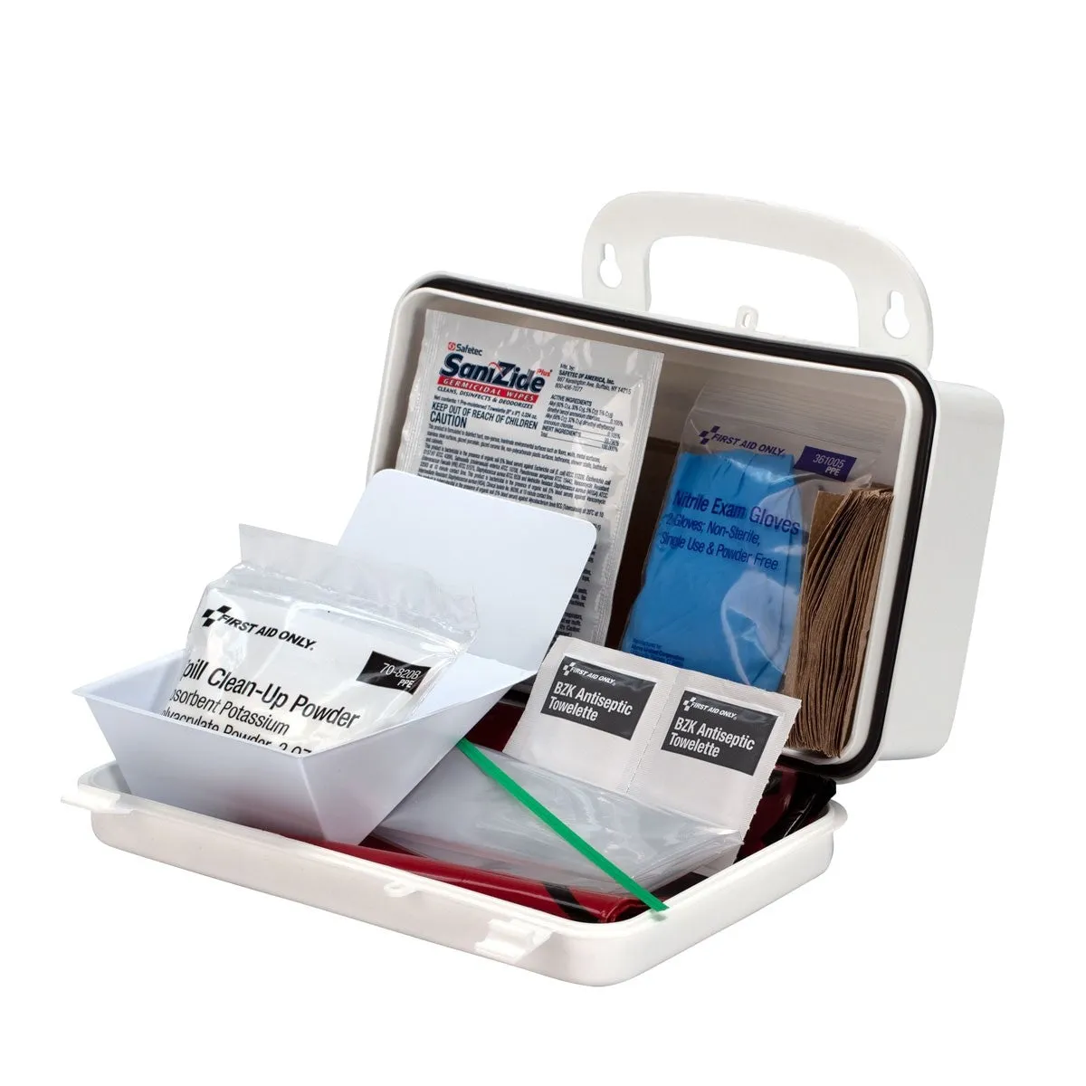 First Aid Only smittevernsett 21 deler vanntett koffert
