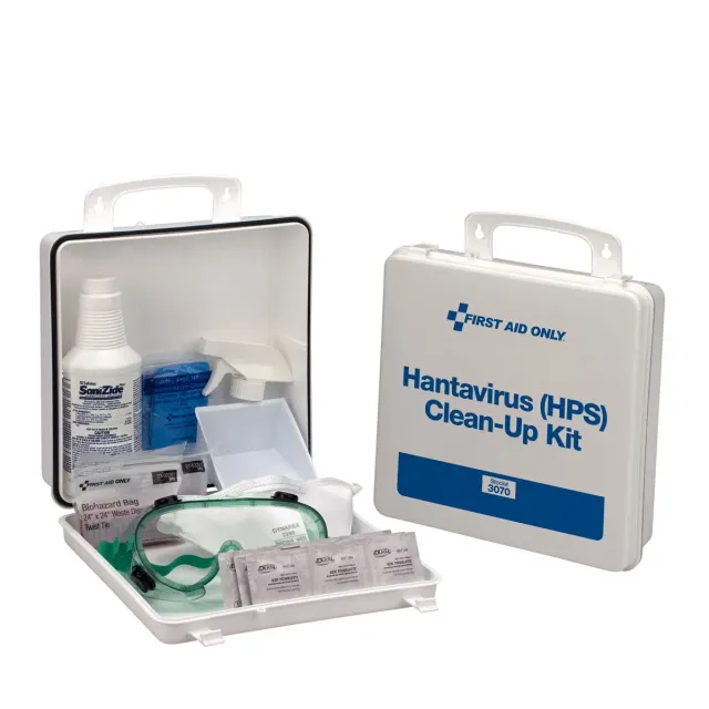 First Aid Only HPS Hantavirus rensesett 17 deler plastkoffert