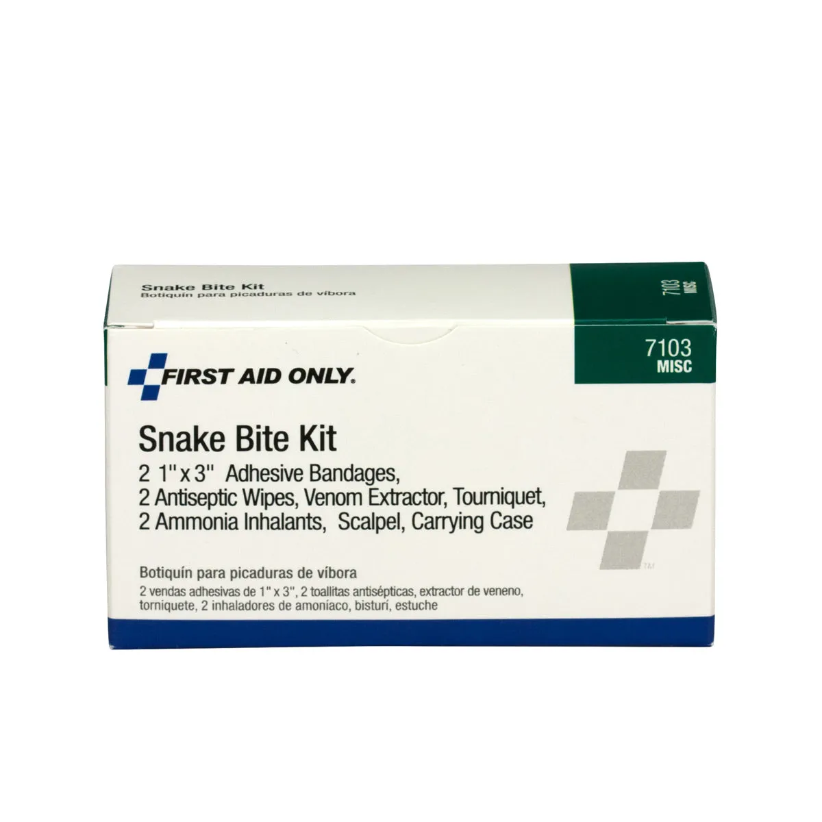 First Aid Only Snake Bite førstehjelpssett slangebitt 10 deler
