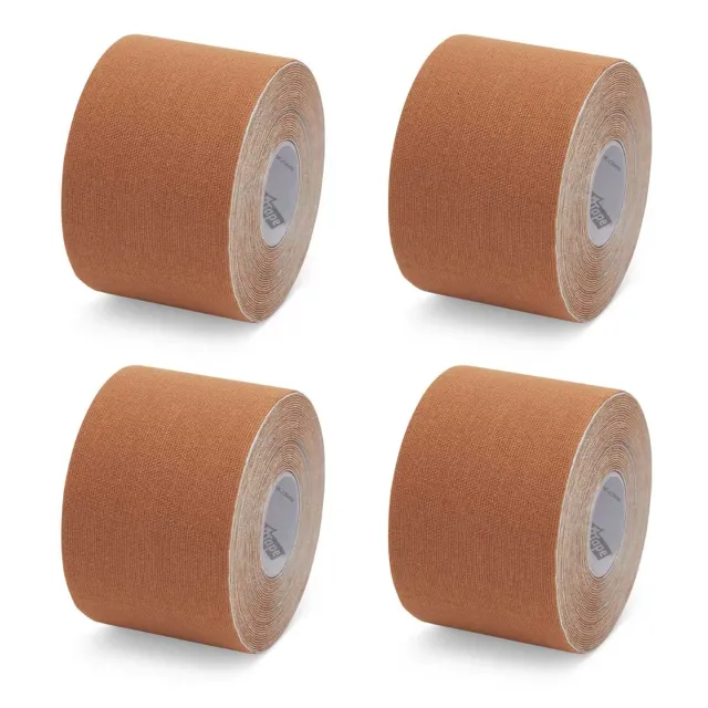 K-tape My Skin kinesiologitape 4 x 5 m lysebrun elastisk