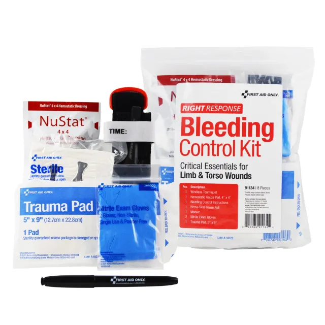 First Aid Only Critical Essentials Bleeding Control blødningssett
