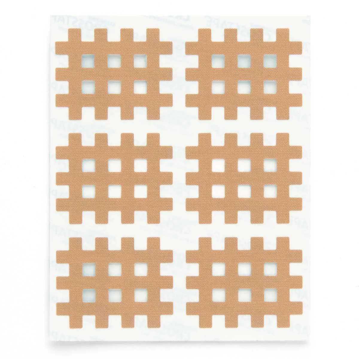 K-tape Crosstape L plaster 120 stk 28x36 mm mellomstor