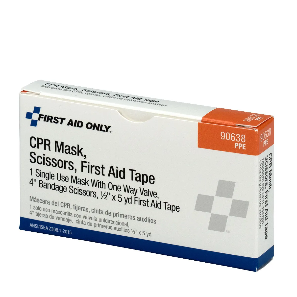 First Aid Only CPR Mask cpr-sett 1-pk maske saks tape