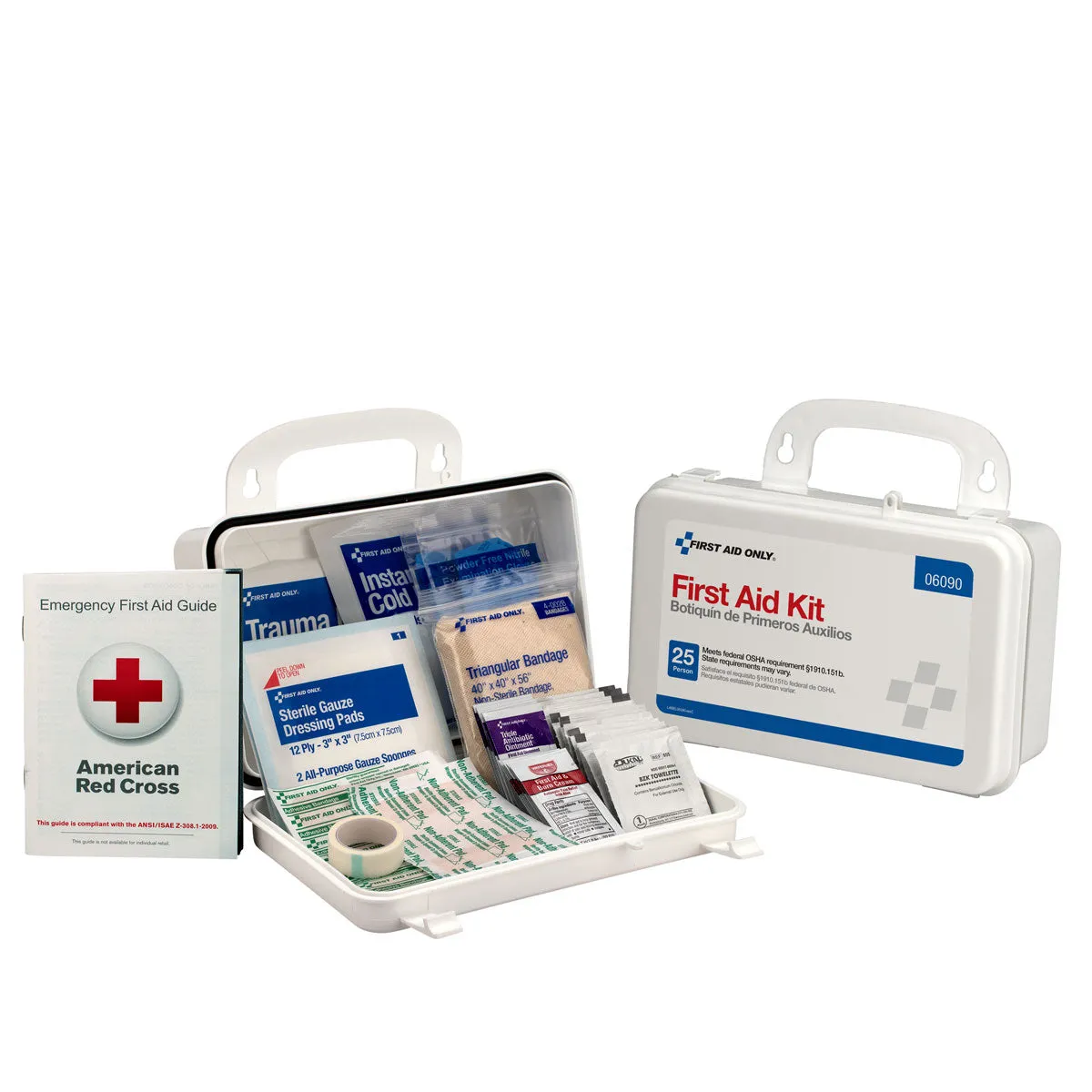 First Aid Only 25 Person Basic OSHA førstehjelpssett 25 personer