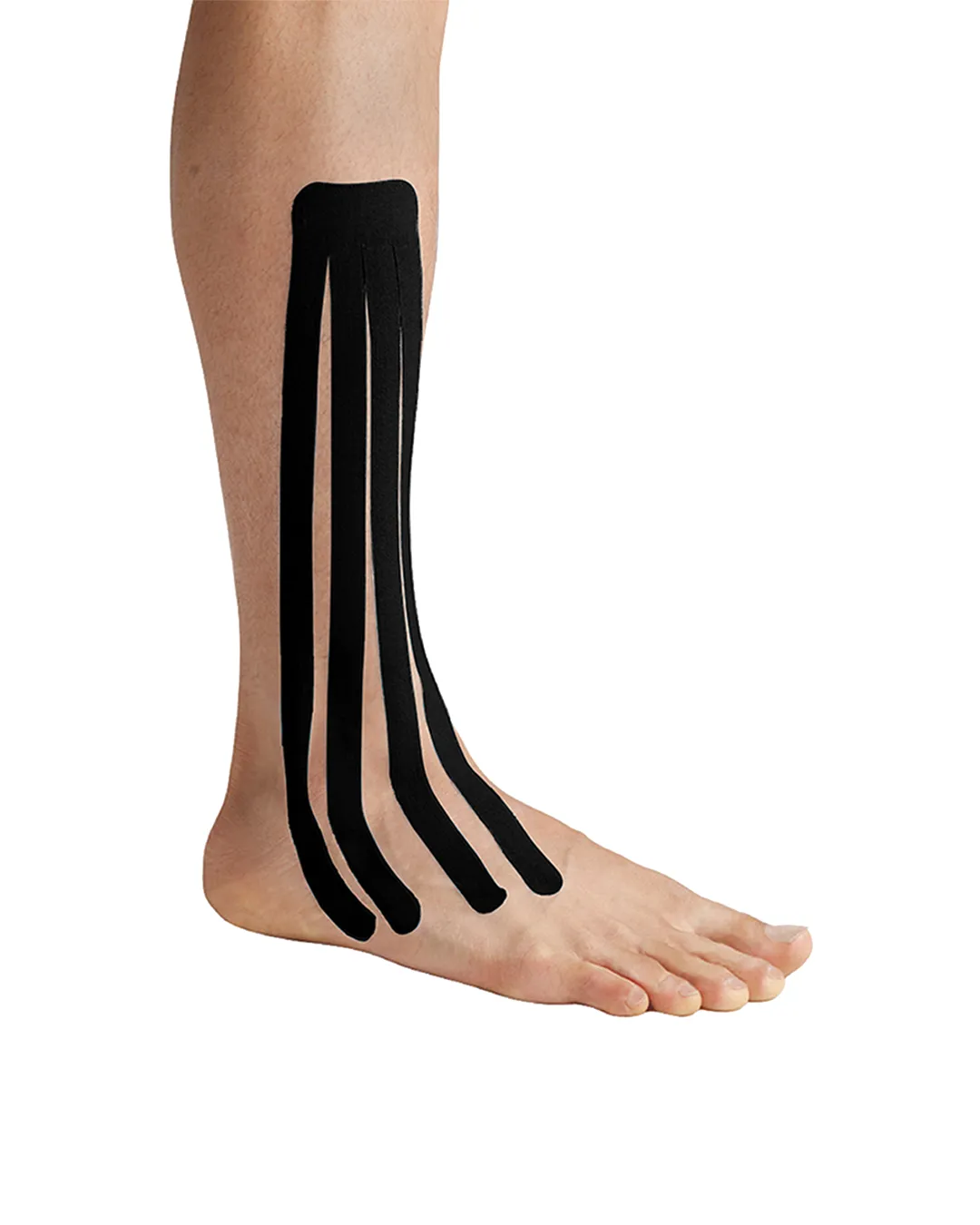 SpiderTech Pro Fan lymfetape blå 20 stk stor vifte