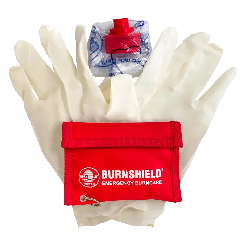 Burnshield Resuss-aid Key Ring gjenopplivningsmaske