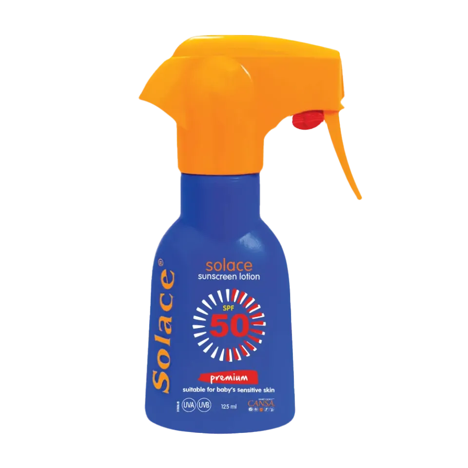 Burnshield Solace SPF50 125ml solkrem premium