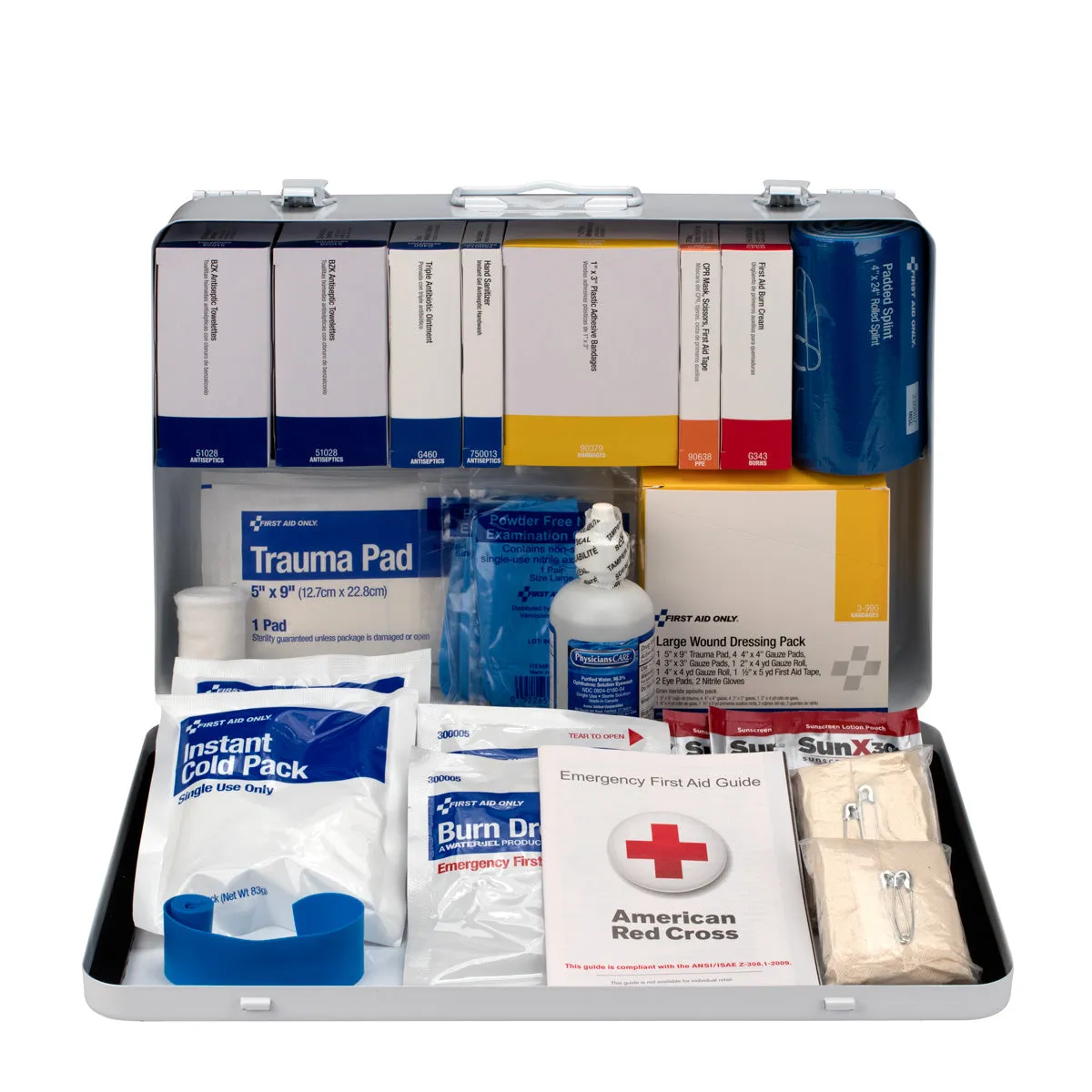 First Aid Only Contractor skap 50 personer metall ANSI B+