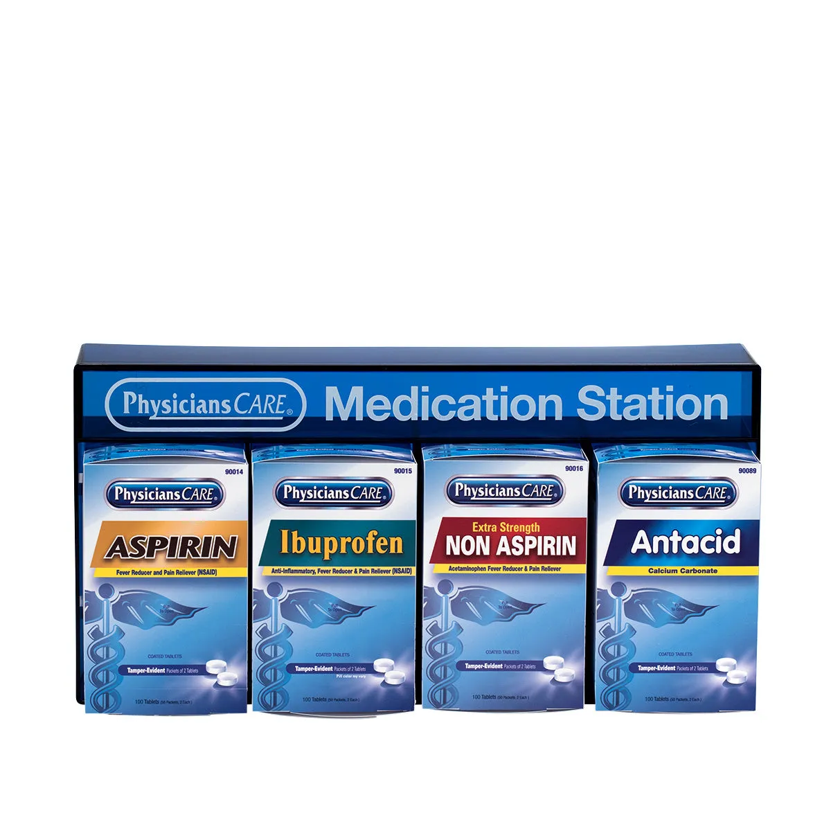 First Aid Only PhysiciansCare Medication Station medisinstasjon vegg