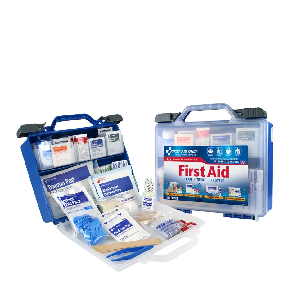 First Aid Only Clear Cover førstehjelpssett 322 deler 50 personer