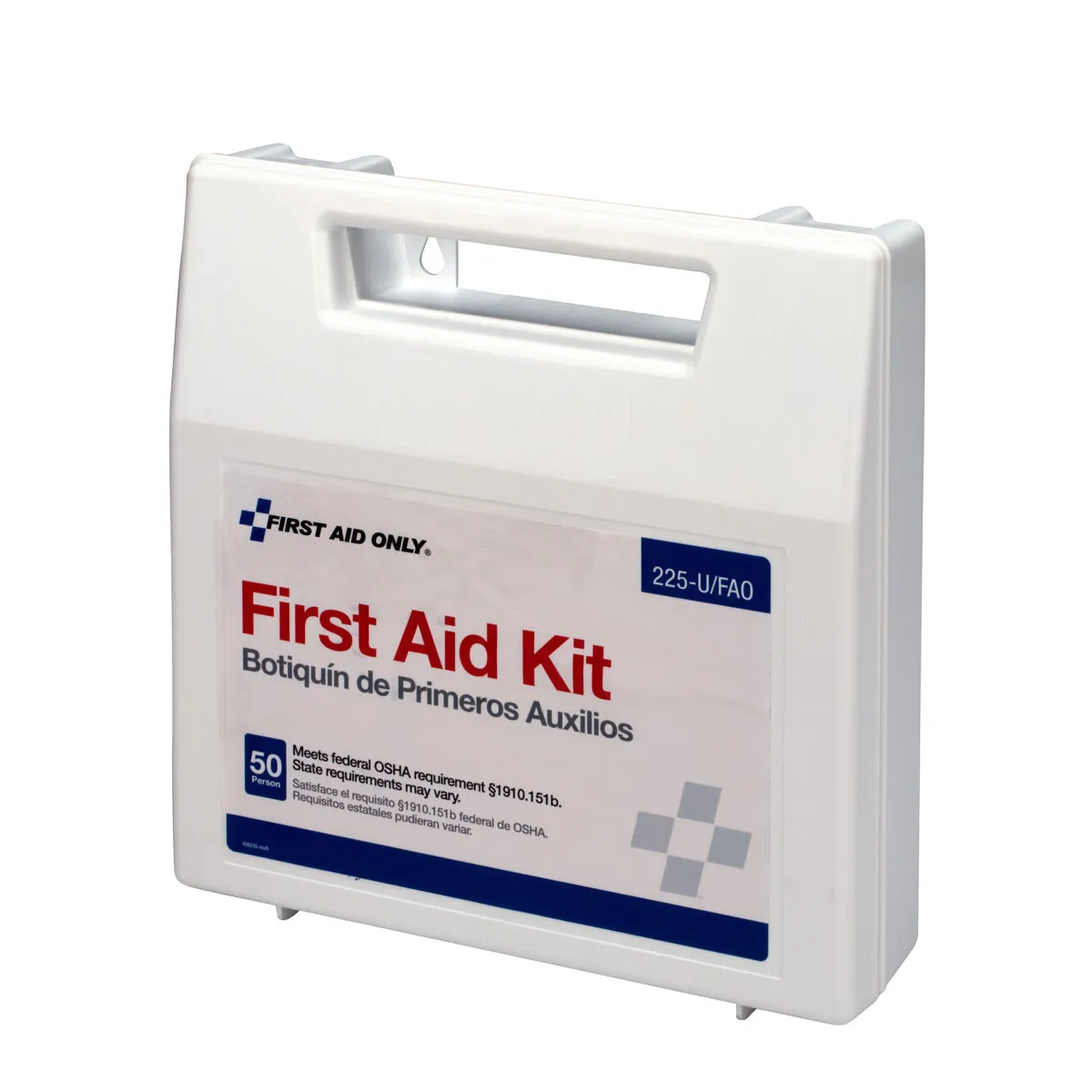 First Aid Only førstehjelpsskrin 50 personer 197 deler vanntett
