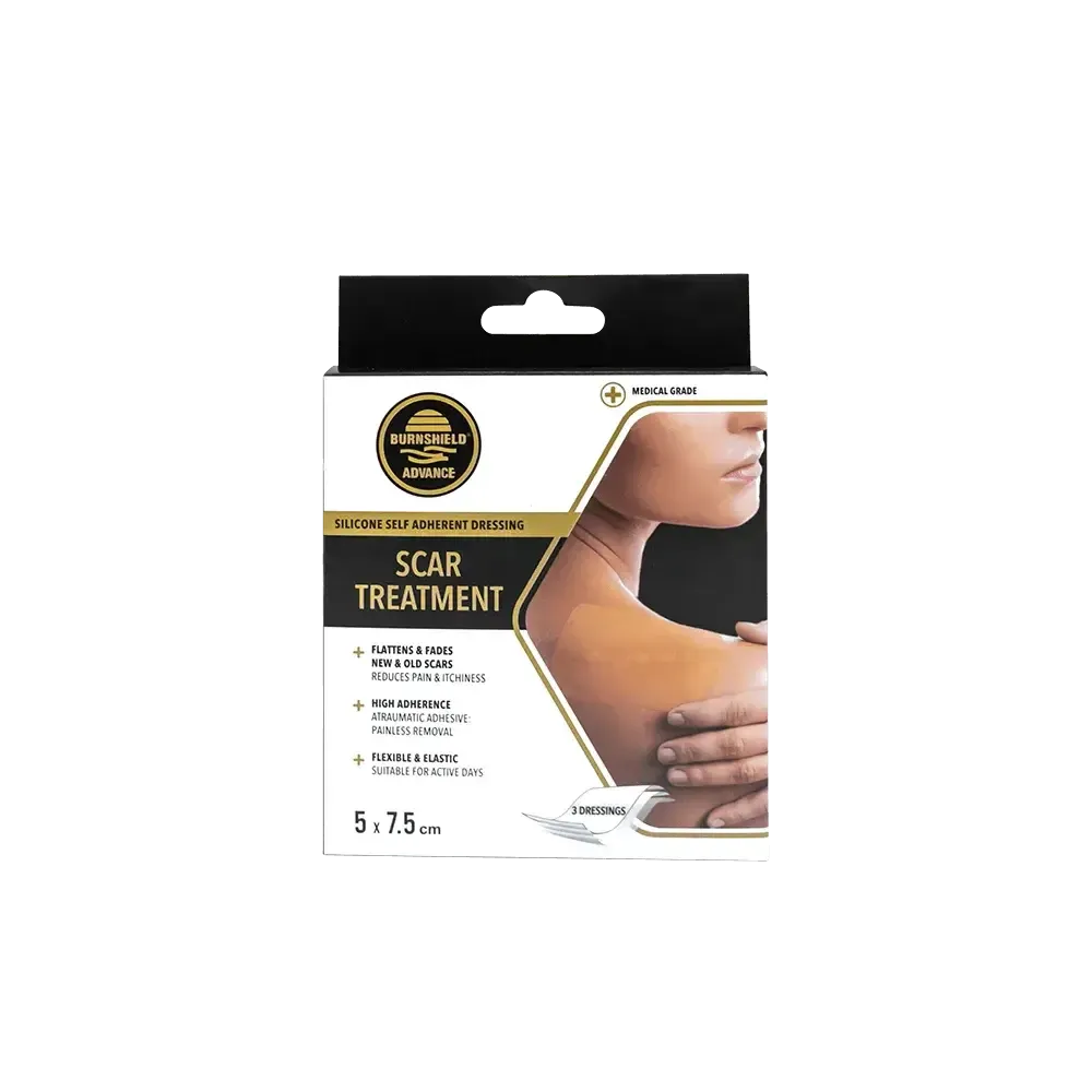 Burnshield Scar Advance arrplaster silikon 3 stk
