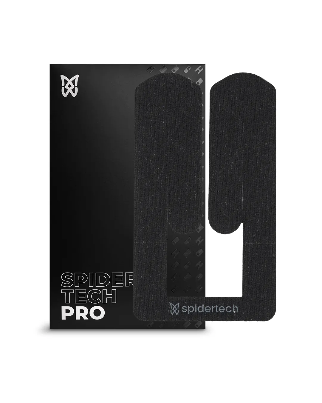 SpiderTech Pro Knee knetape blå 4 stk ferdigkuttet