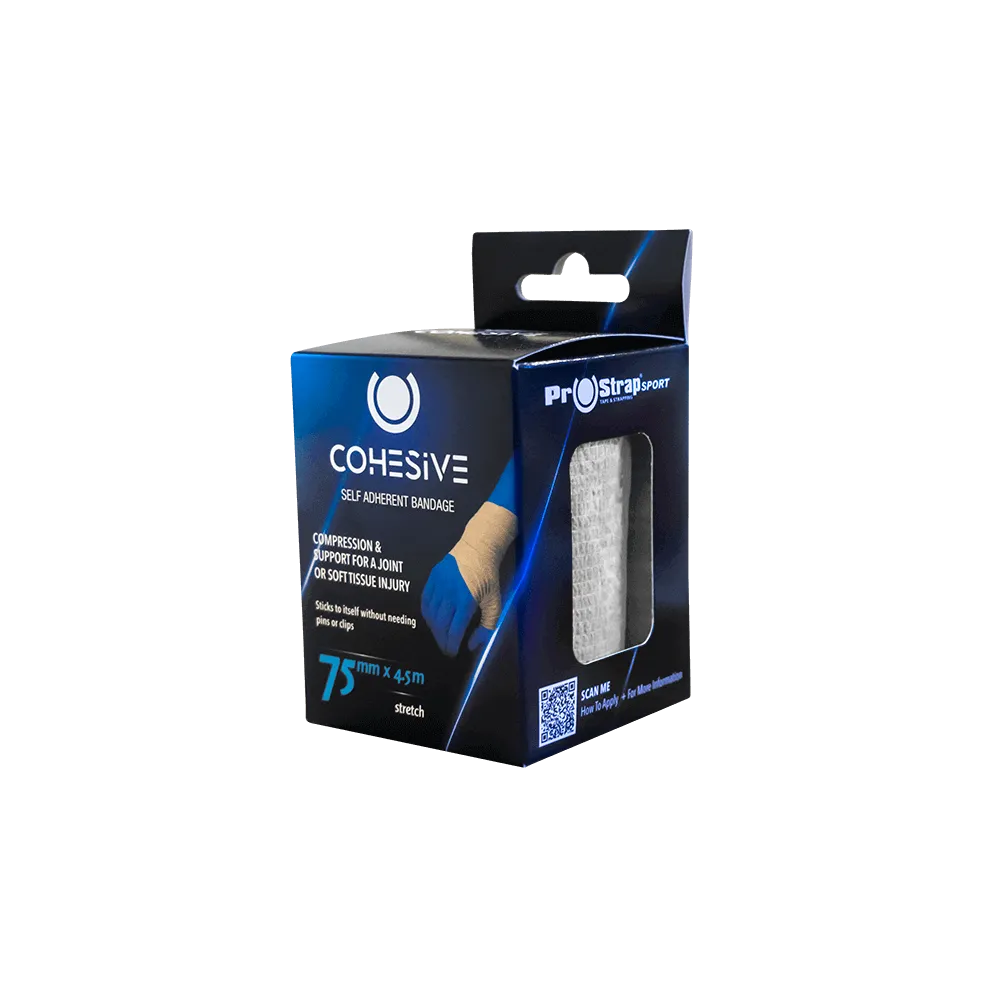 Burnshield Cohesive Bandage 75mm x 4,5m selvheftende