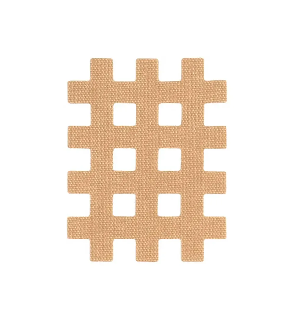 K-tape Crosstape L plaster 120 stk 28x36 mm mellomstor