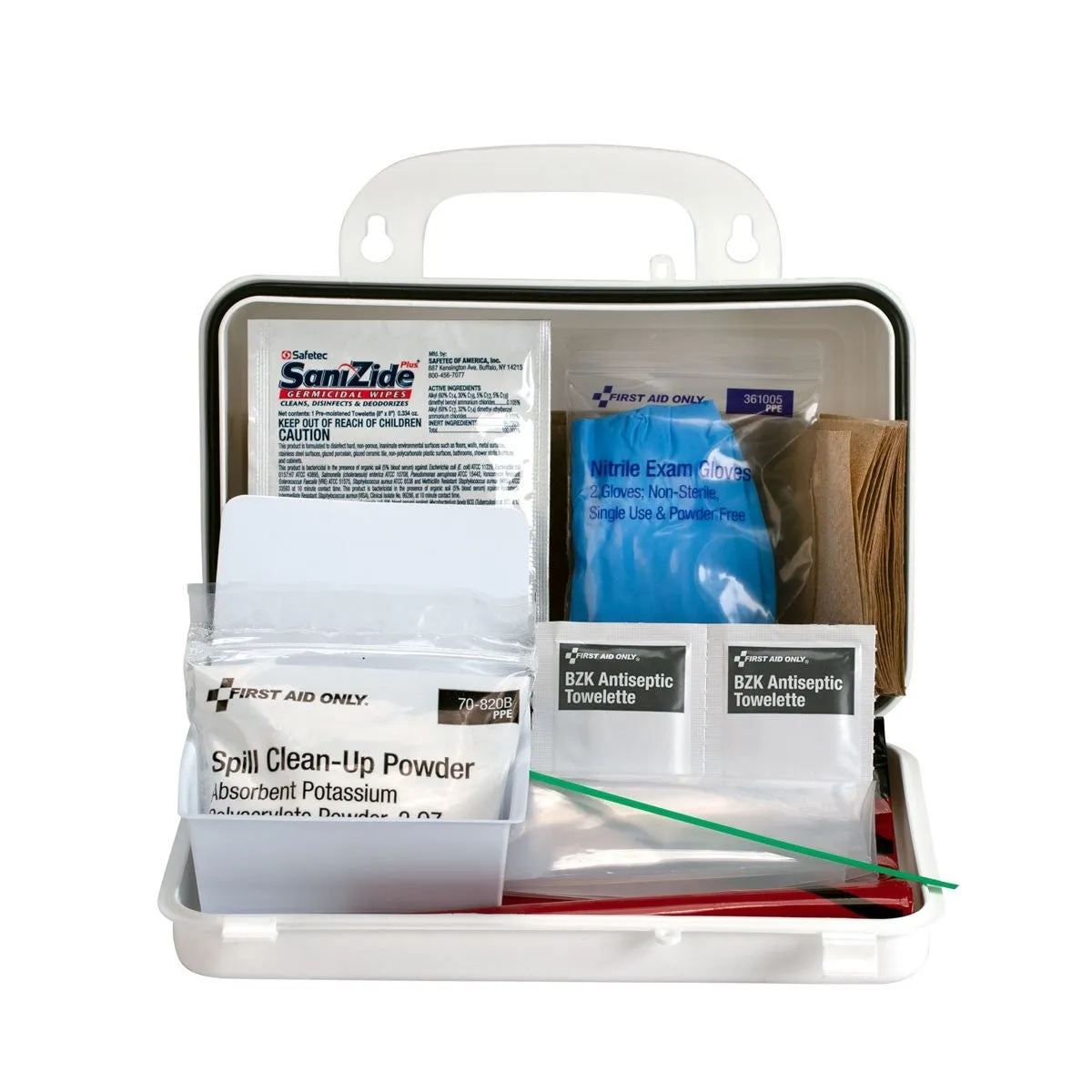 First Aid Only smittevernsett 21 deler vanntett koffert