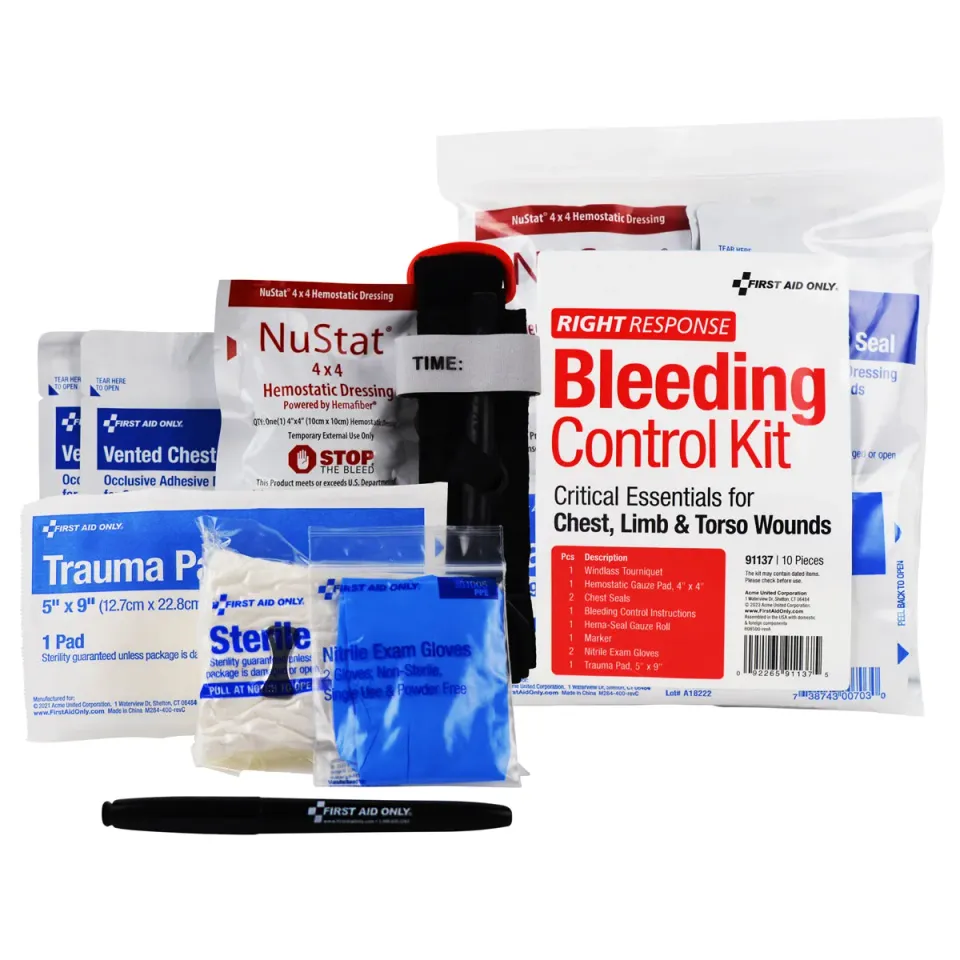 First Aid Only Critical Essentials blødningssett tourniquet
