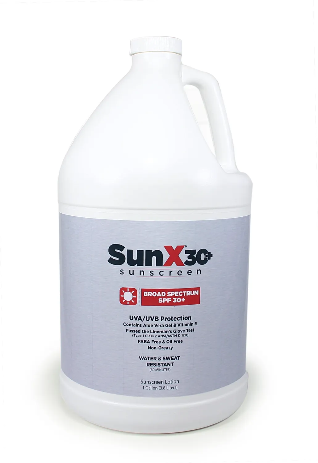 SunX30 solkrem SPF30+ lotion 3,8 liter dunk