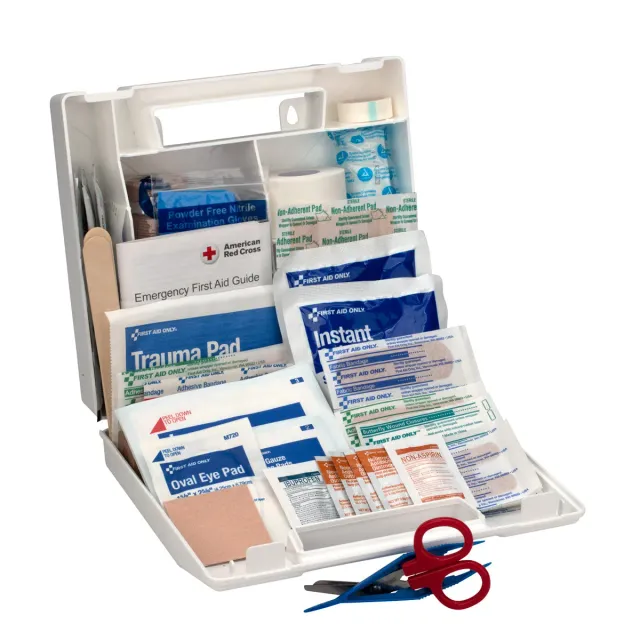 First Aid Only Sports førstehjelpsskrin 10 personer plast