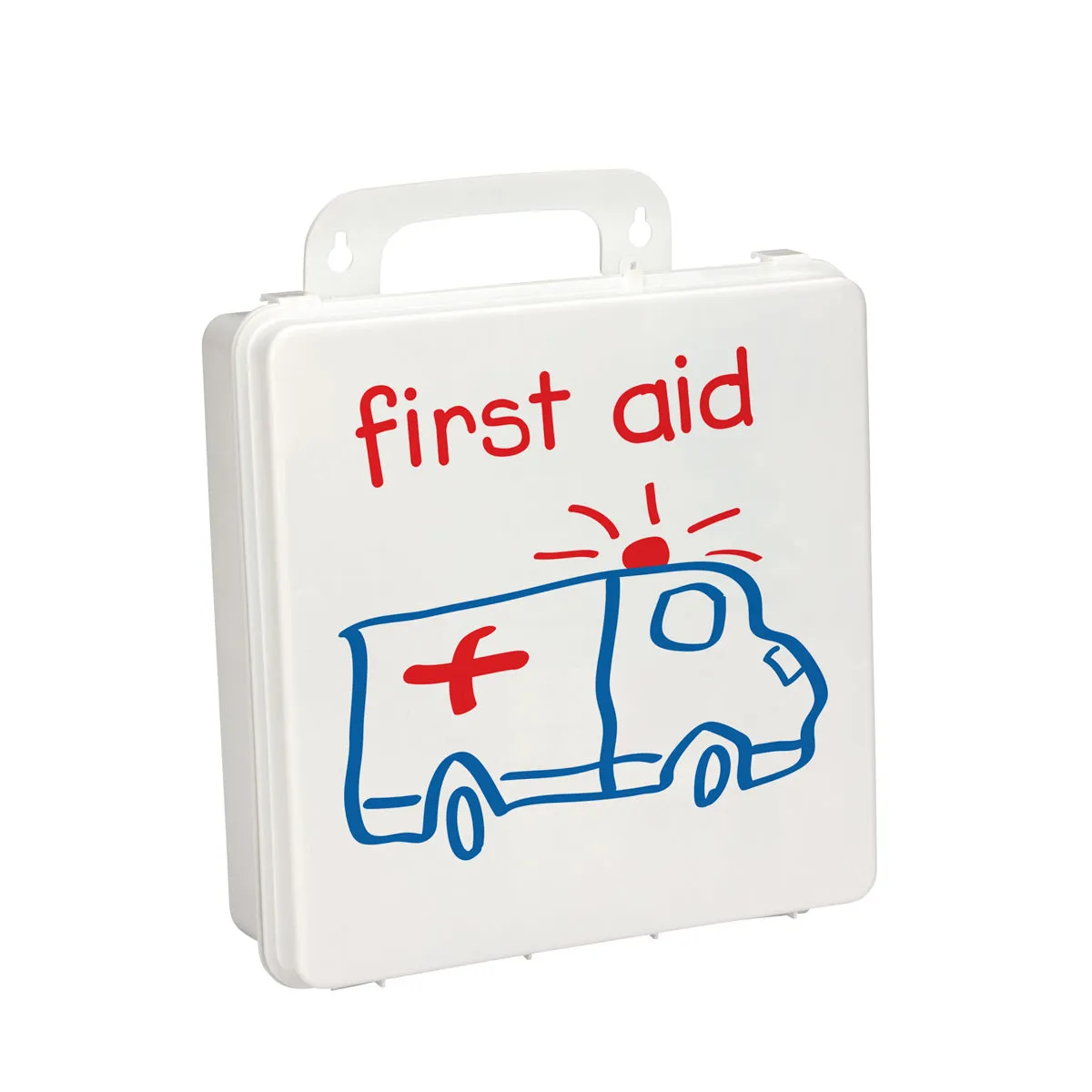 First Aid Only Pediatric førstehjelpsskrin 25 personer bærbart