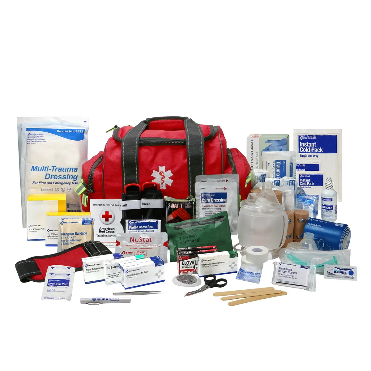 First Aid Only Responder førstehjelpsbag blødningskontroll luftvei