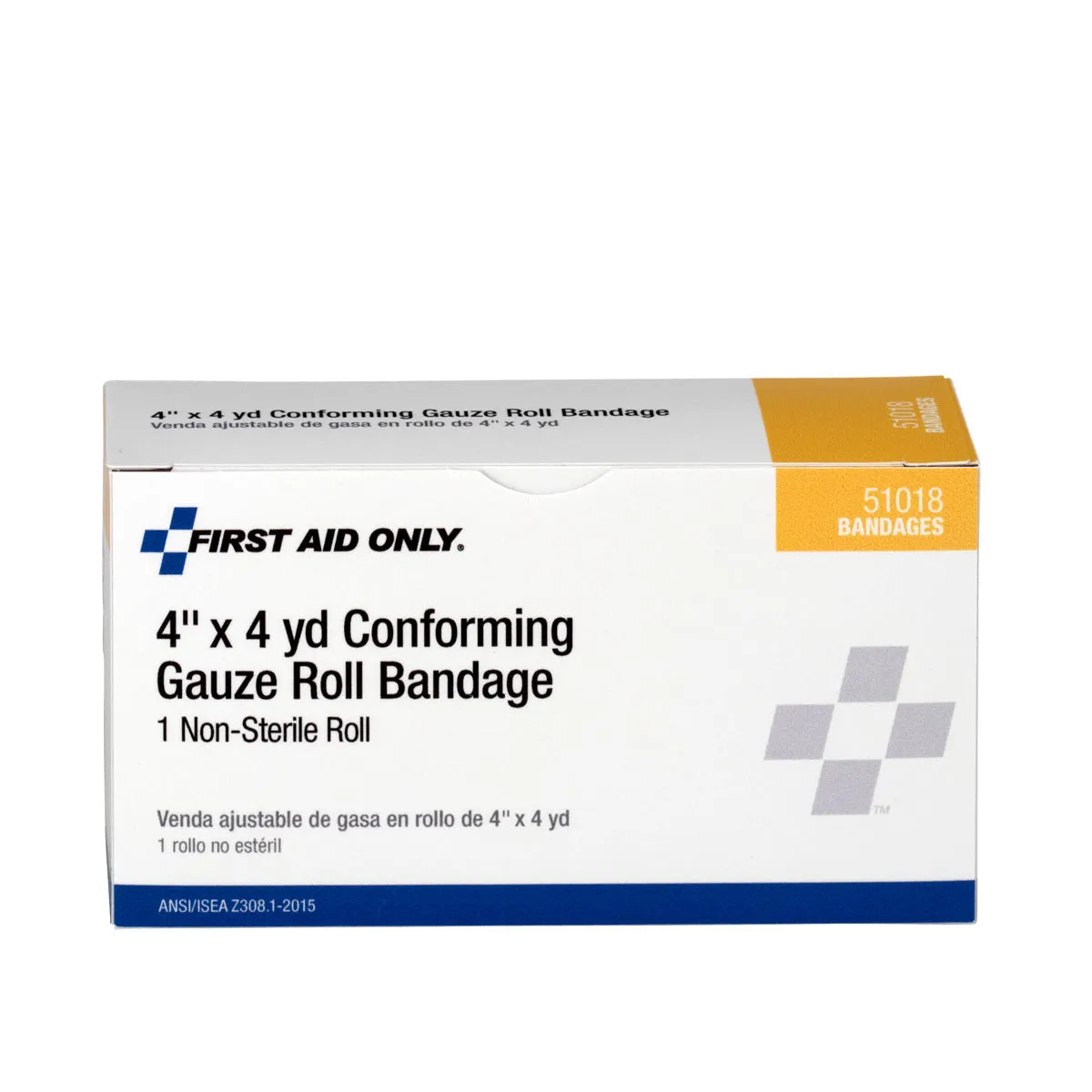 First Aid Only gasbindrull steril 10cmx3,6m elastisk