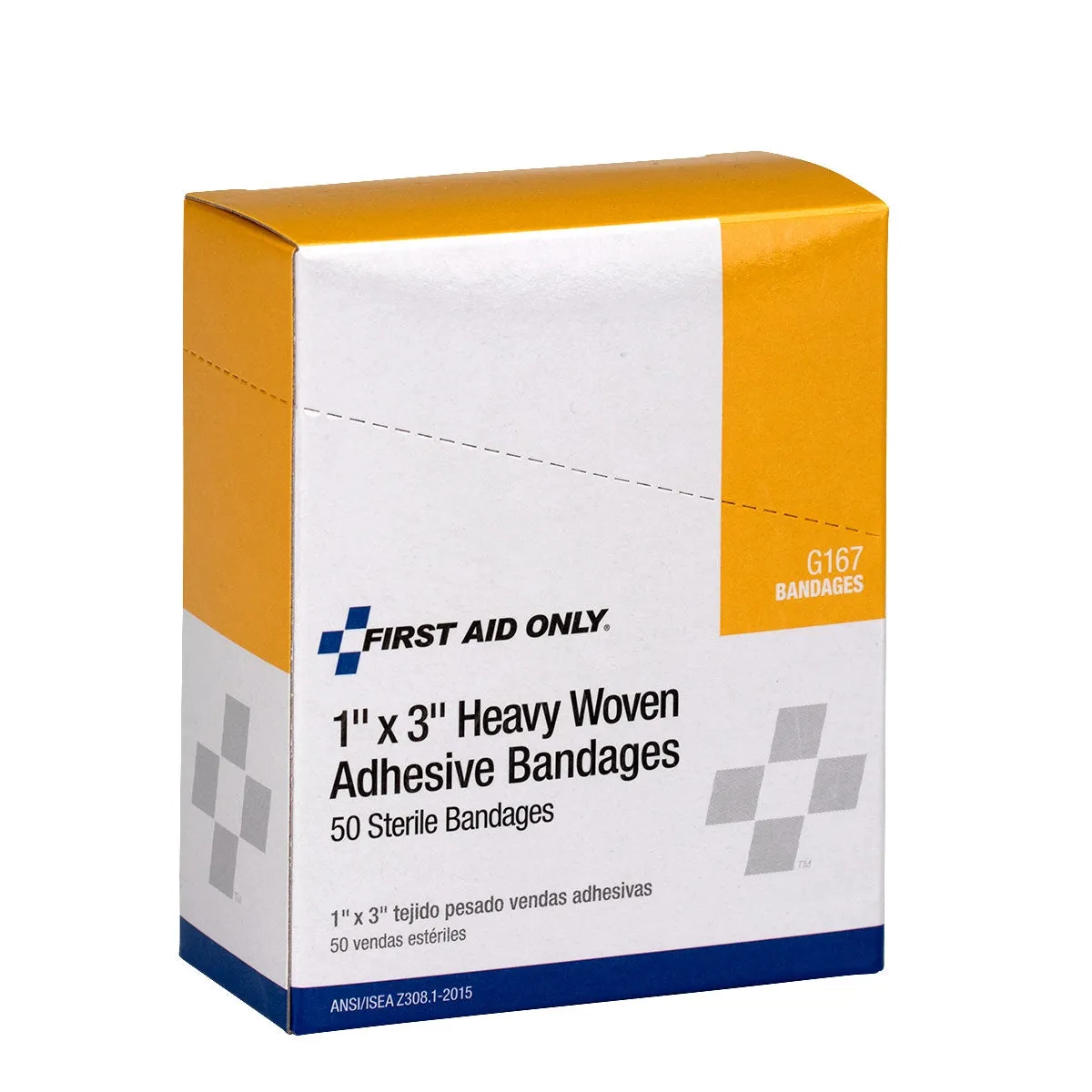 First Aid Only Heavy Woven plaster 50 stk 2,5x7,6 cm