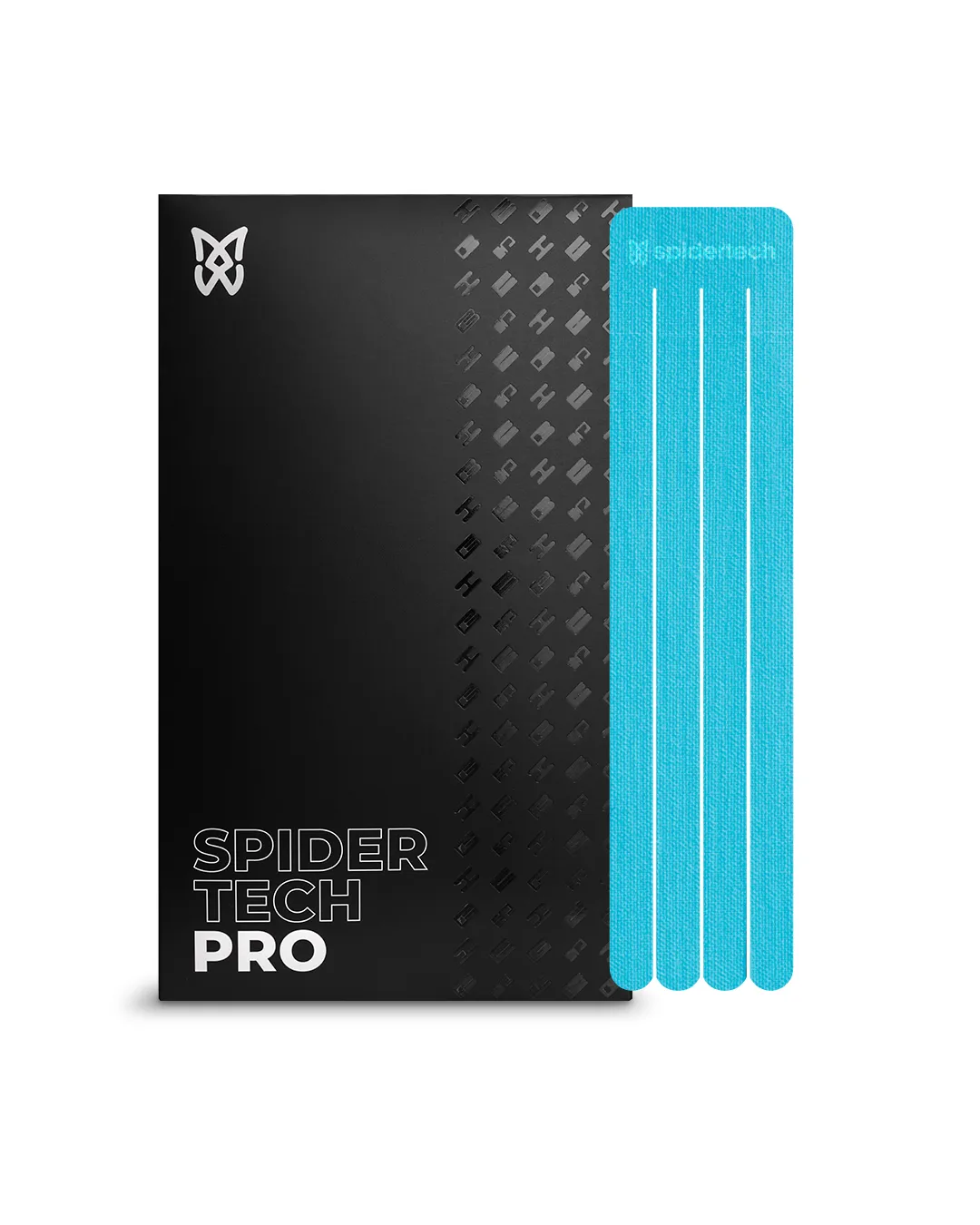 SpiderTech Pro Fan lymfetape blå 20 stk stor vifte