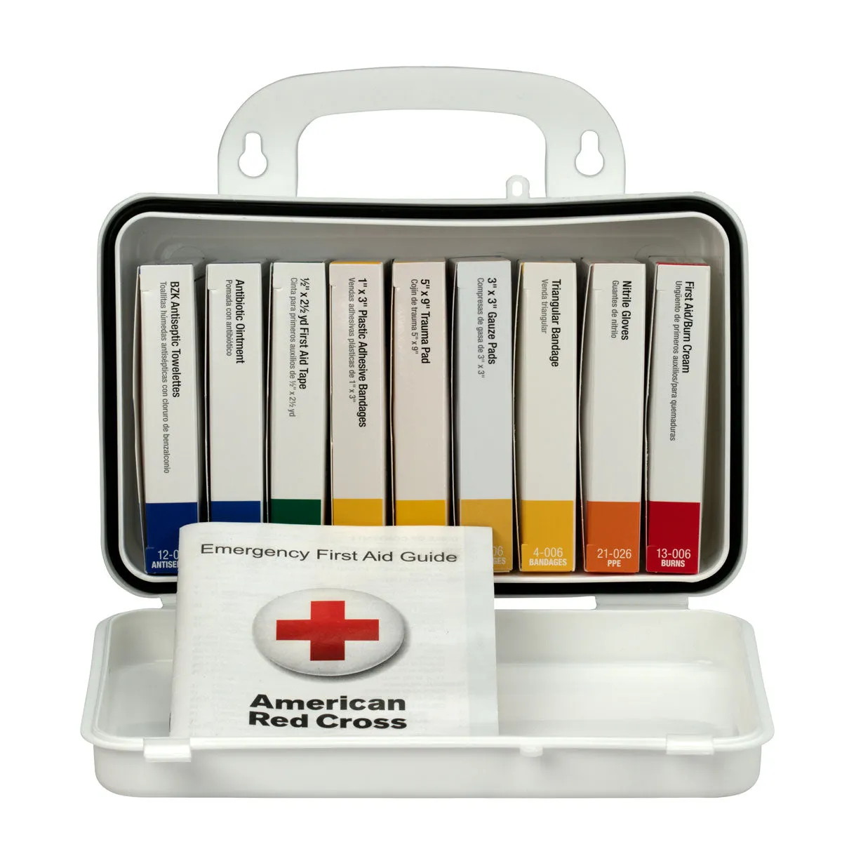 First Aid Only 10 Unit førstehjelpsskrin 65 stk plastboks