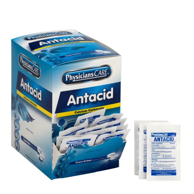 First Aid Only PhysiciansCare Antacid tabletter 50x2 stk 420 mg