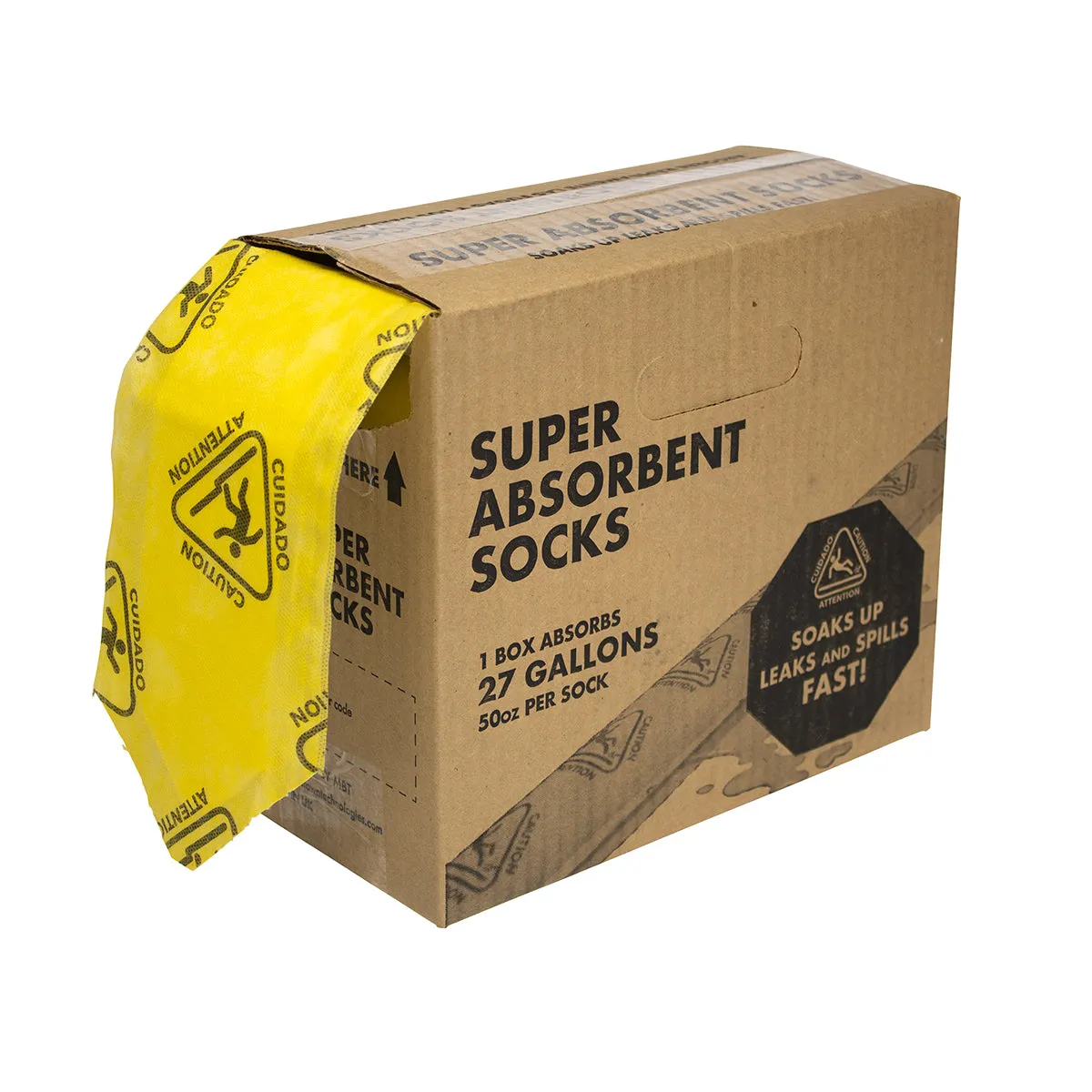 First Aid Only Super Absorbent spillsokker 70 stk dispenser