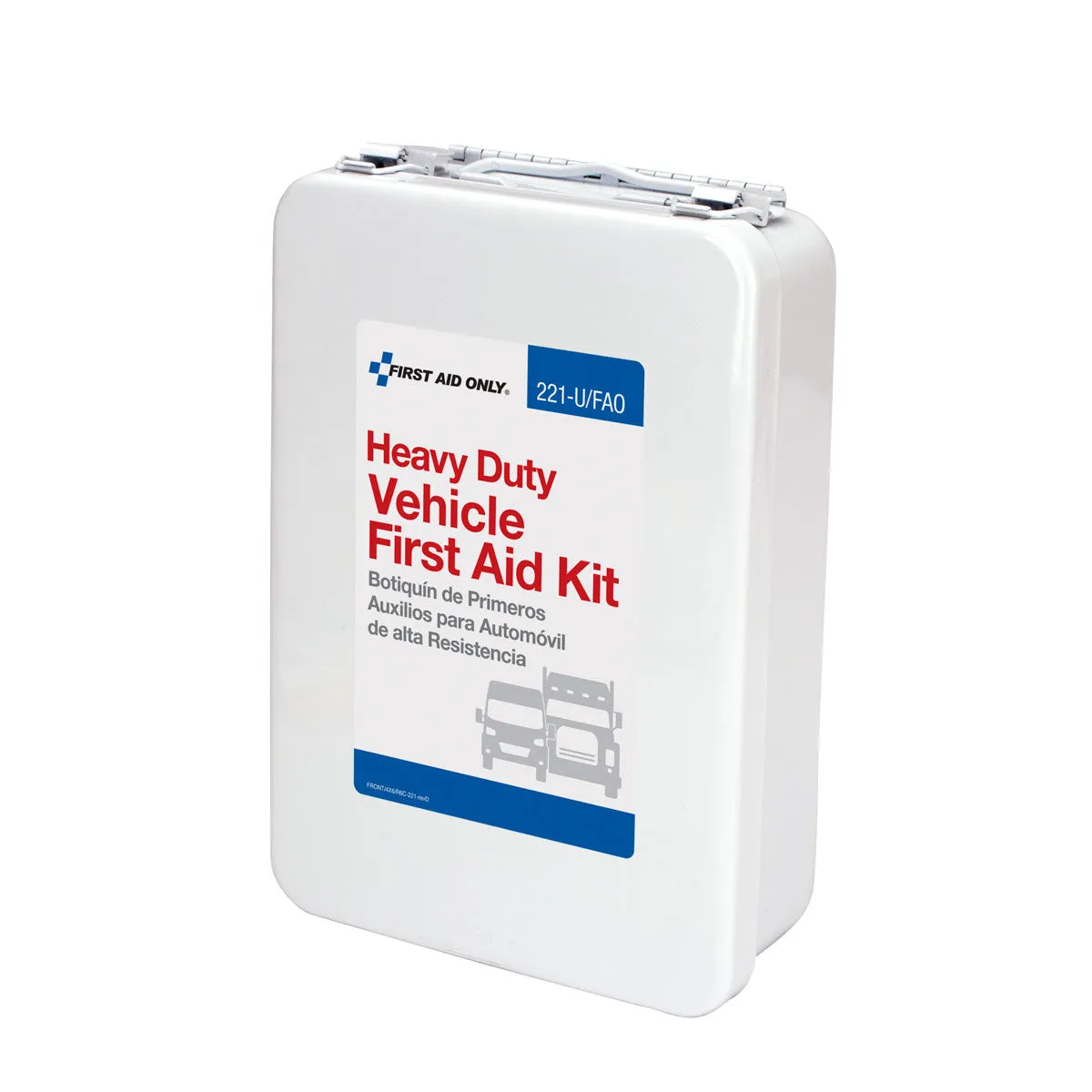 First Aid Only Vehicle førstehjelpssett 25 personer 85 deler metall