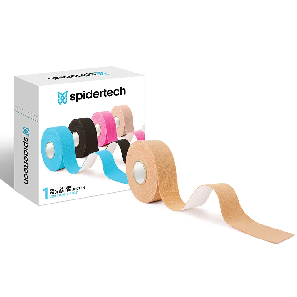 SpiderTech Nitto Denko kinesiologitape bulk-rull bla stor