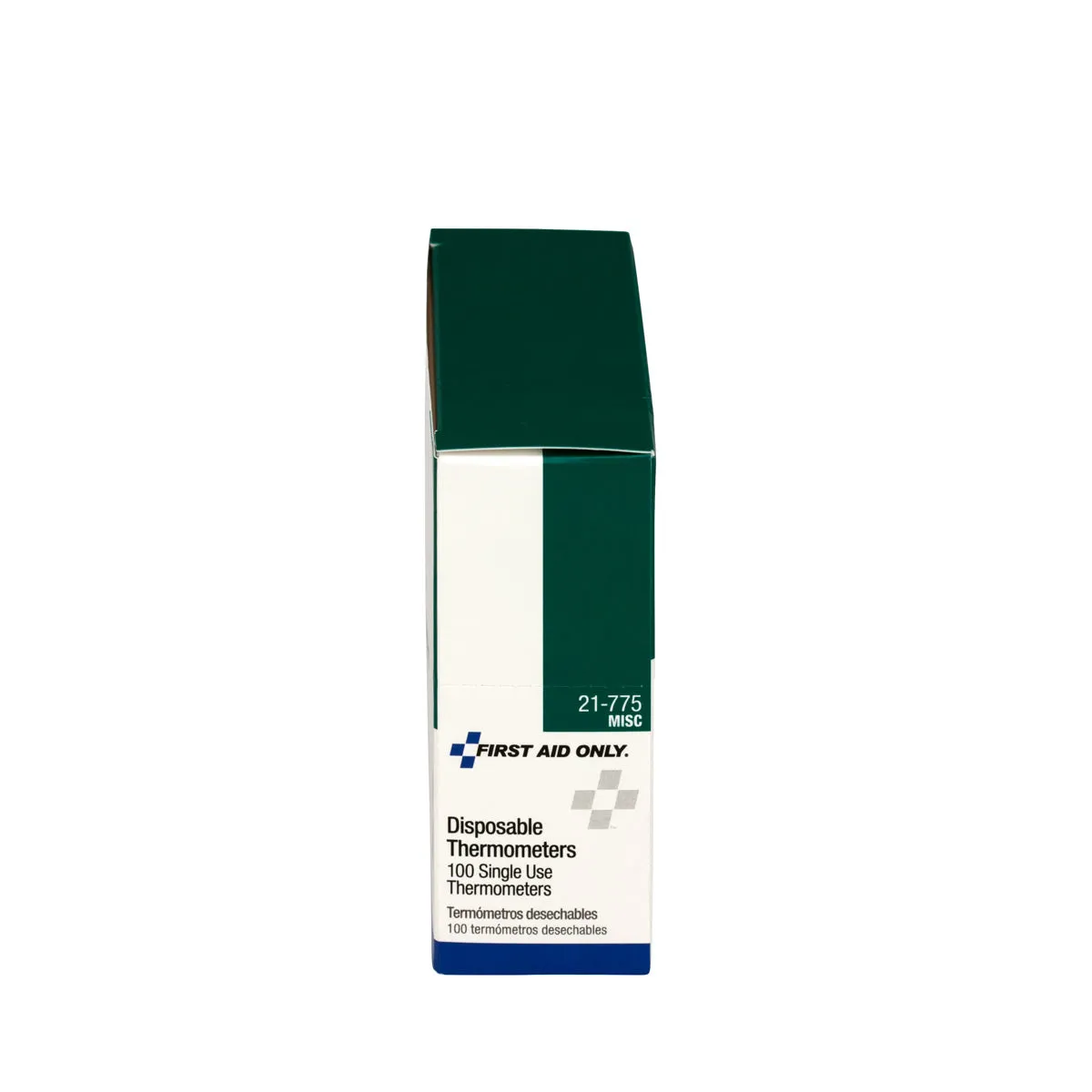 First Aid Only Disposable Thermometers termometer 100 stk engangs