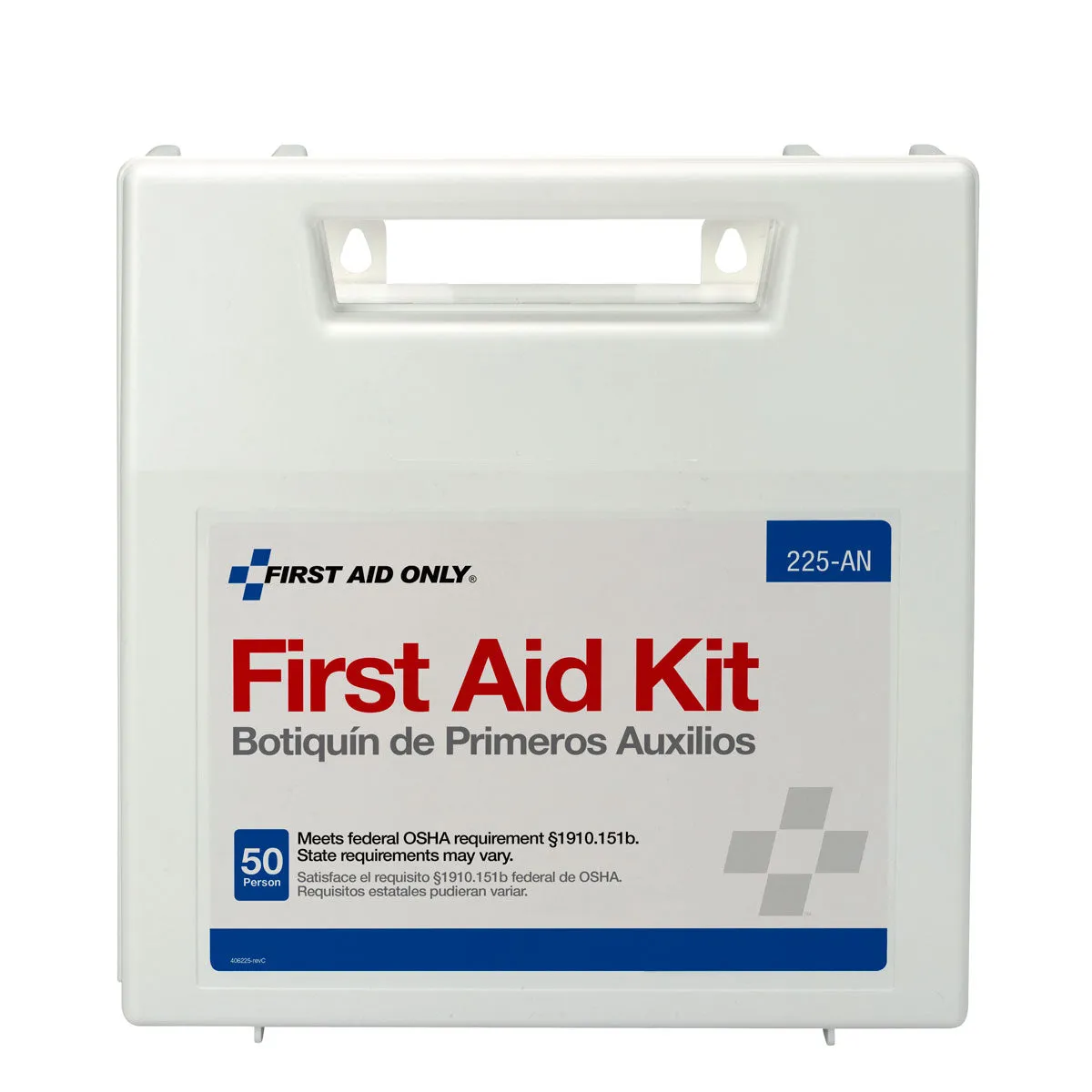 First Aid Only 50 Person førstehjelpsskrin 196 deler for bedrift