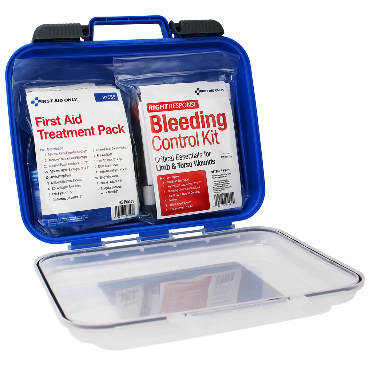First Aid Only førstehjelpsskrin blødningskontroll bil