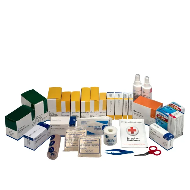First Aid Only 6155 refillpakke skap 3 hyller komplett