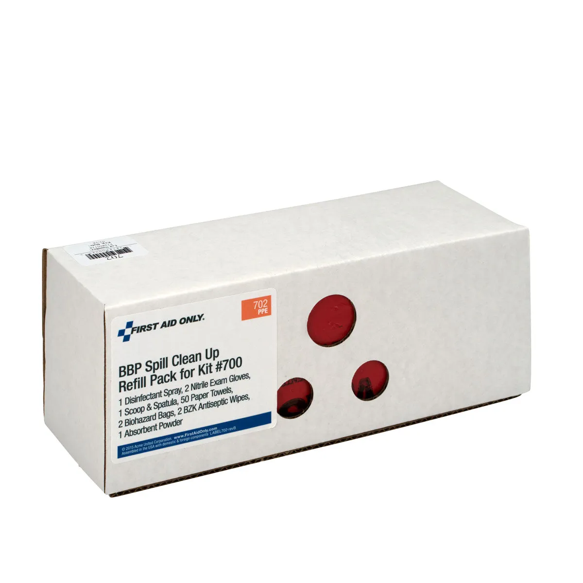 First Aid Only 700 BBP refillpakning 59 deler smittevern