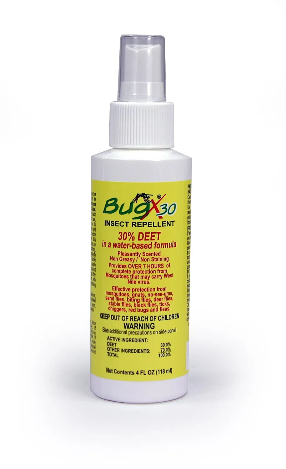 First Aid Only BugX30 myggspray DEET 4 oz 12-pakning
