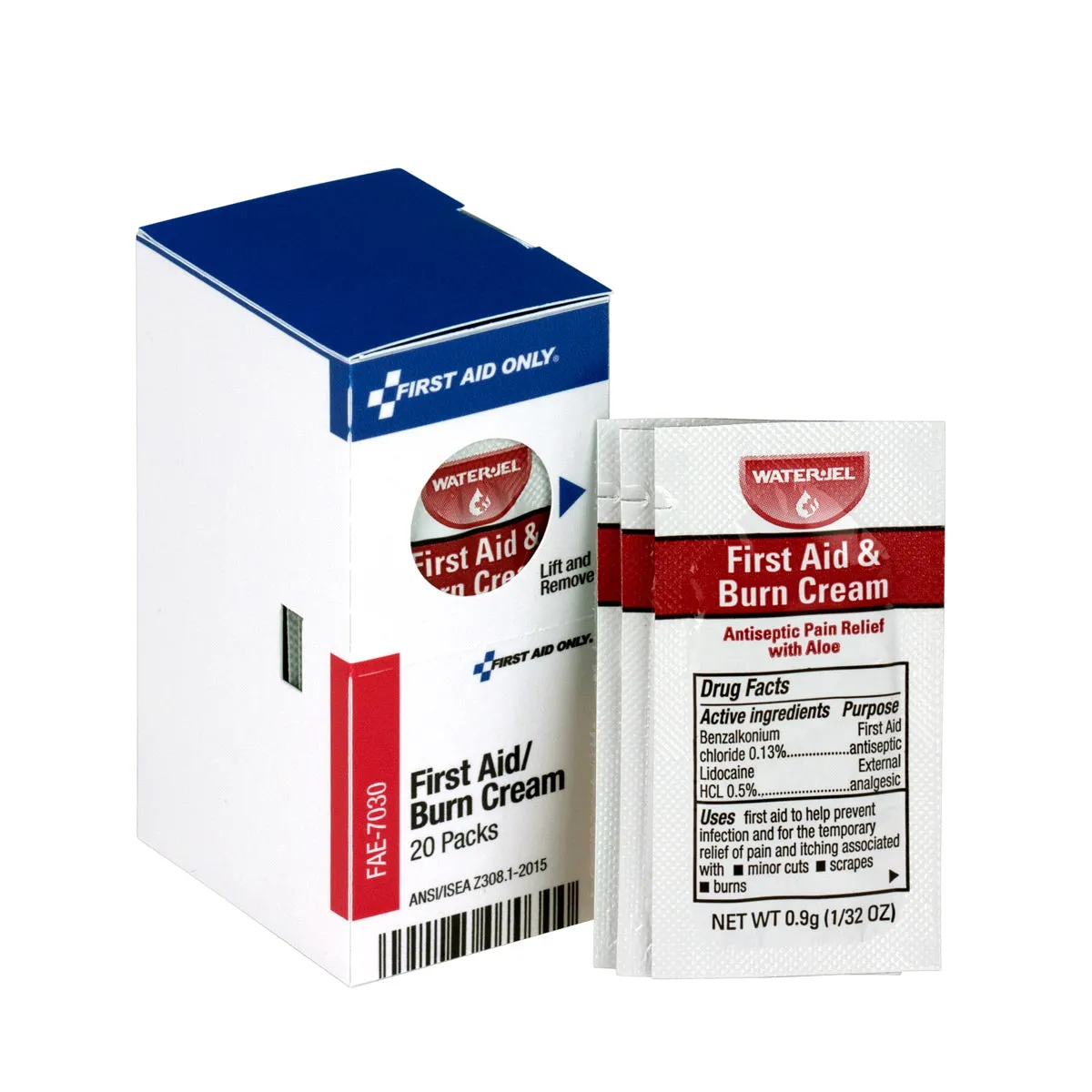 First Aid Only SmartCompliance brannkrem 20stk småbrannskade