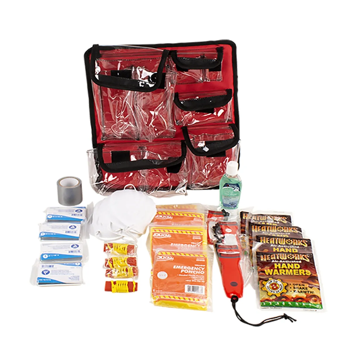 First Aid Only Red Cross beredskapssekk 4 personer 3 dager
