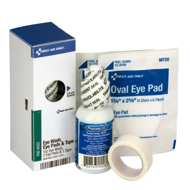 First Aid Only SmartCompliance øyeskyll refill 1 flaske 2 pads
